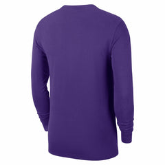 Nike - Los Angeles Lakers Authentic Long Sleeve Practice T-Shirt - Purple
