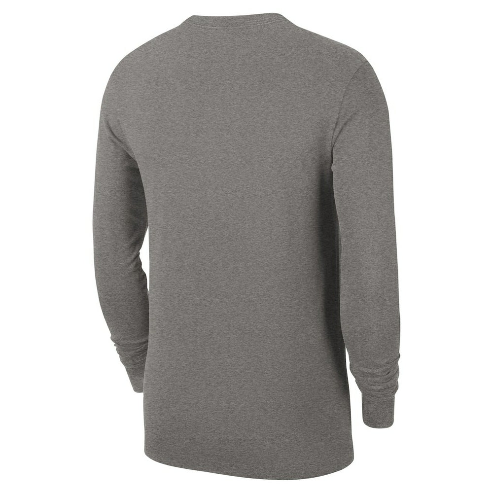 Nike - Philadelphia 76ers Authentic Long Sleeve Practice T-Shirt - Charcoal