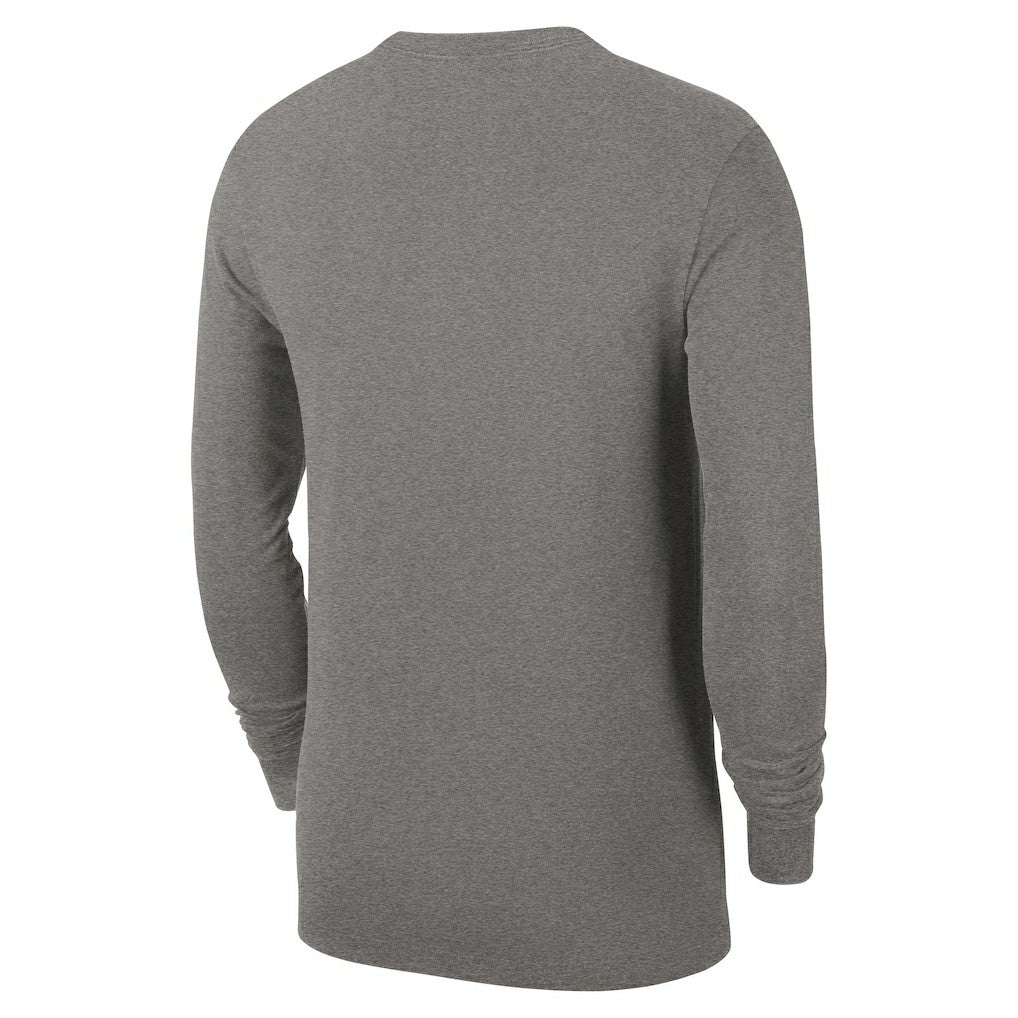 Nike - Oklahoma City Thunder Authentic Long Sleeve Practice T-Shirt - Charcoal