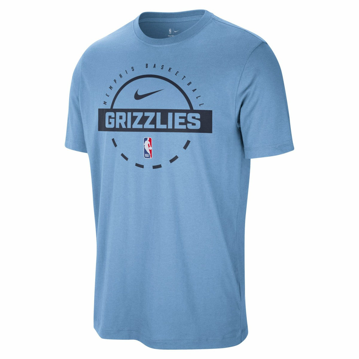 Nike - Memphis Grizzlies Authentic Practice T-Shirt - Light Blue