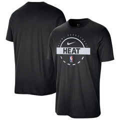Nike - Miami Heat Authentic Practice T-Shirt - Black
