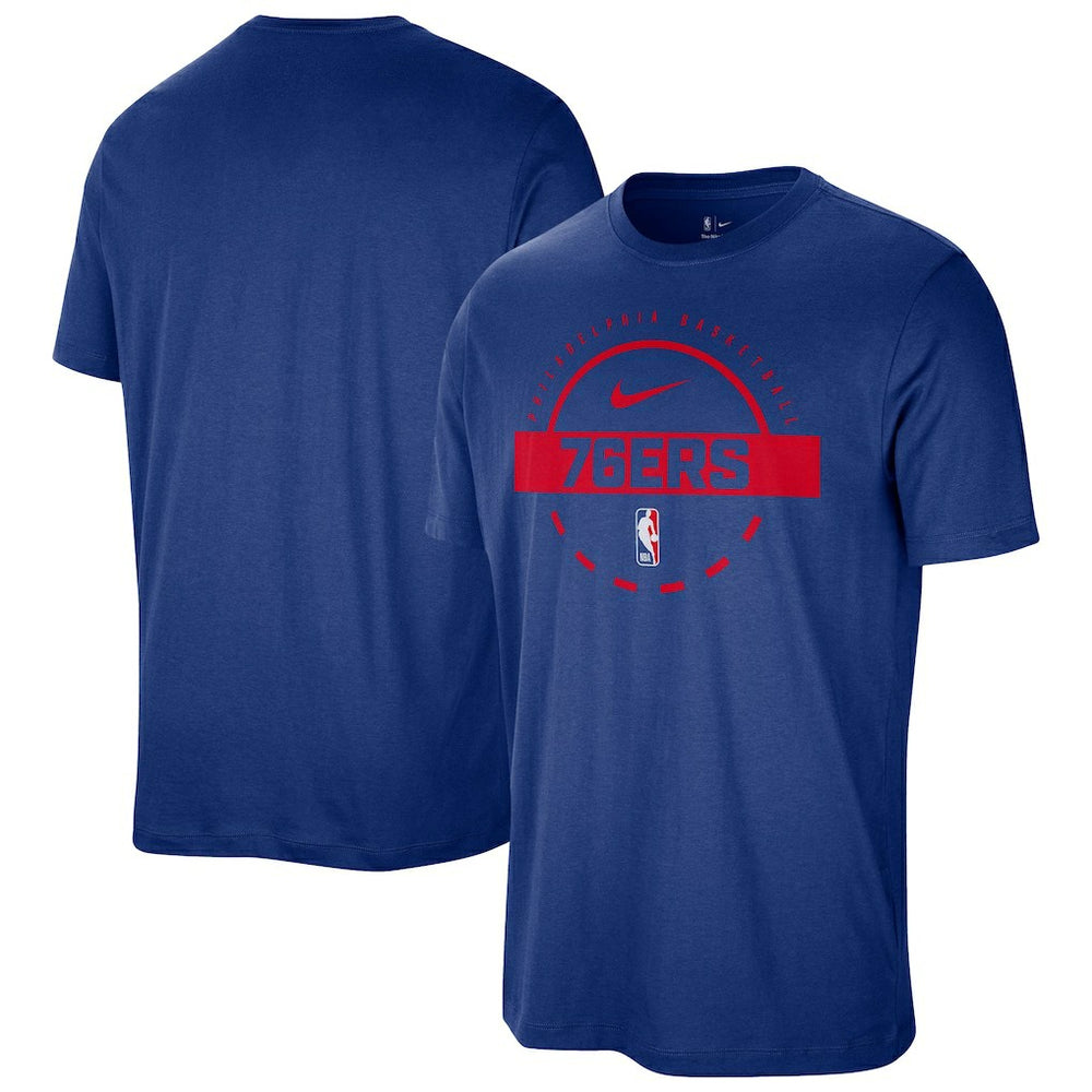 Nike - Philadelphia 76ers Authentic Practice T-Shirt - Royal
