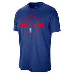 Nike - Philadelphia 76ers Authentic Practice T-Shirt - Royal