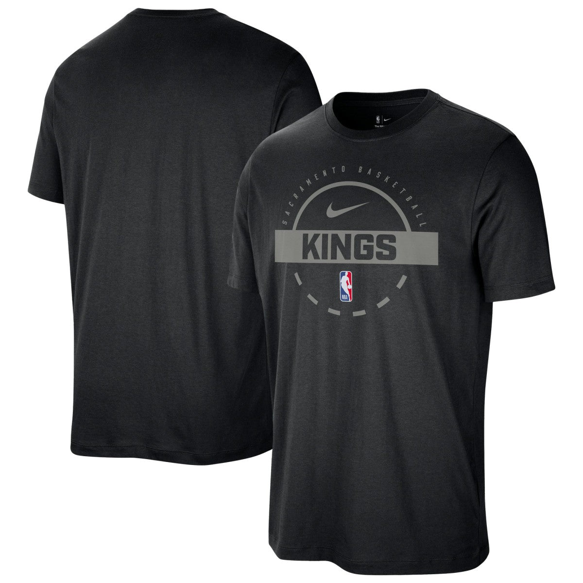 Nike - Sacramento Kings Authentic Practice T-Shirt - Black