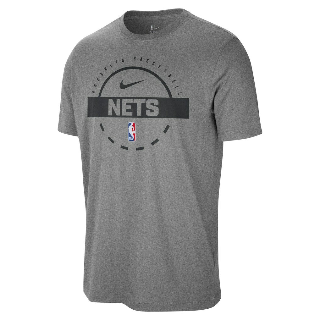 Nike - Brooklyn Nets Authentic Practice T-Shirt - Charcoal