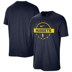 Nike - Denver Nuggets Authentic Practice T-Shirt - Navy