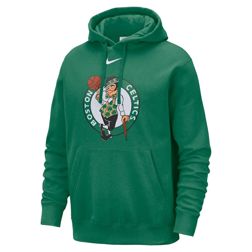 Nike - Boston Celtics Essential Logo Club Pullover Hoodie - Kelly Green