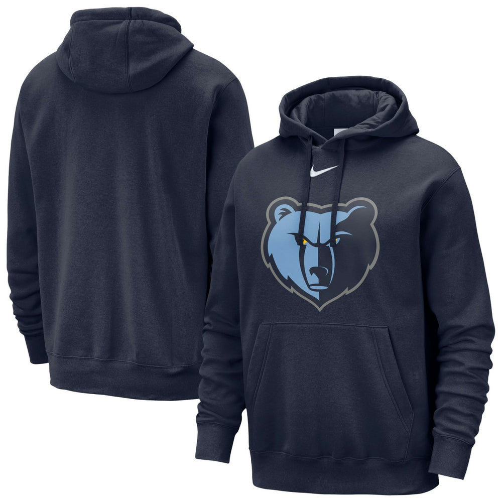 Nike - Memphis Grizzlies Essential Logo Club Pullover Hoodie - Navy