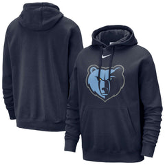 Nike - Memphis Grizzlies Essential Logo Club Pullover Hoodie - Navy