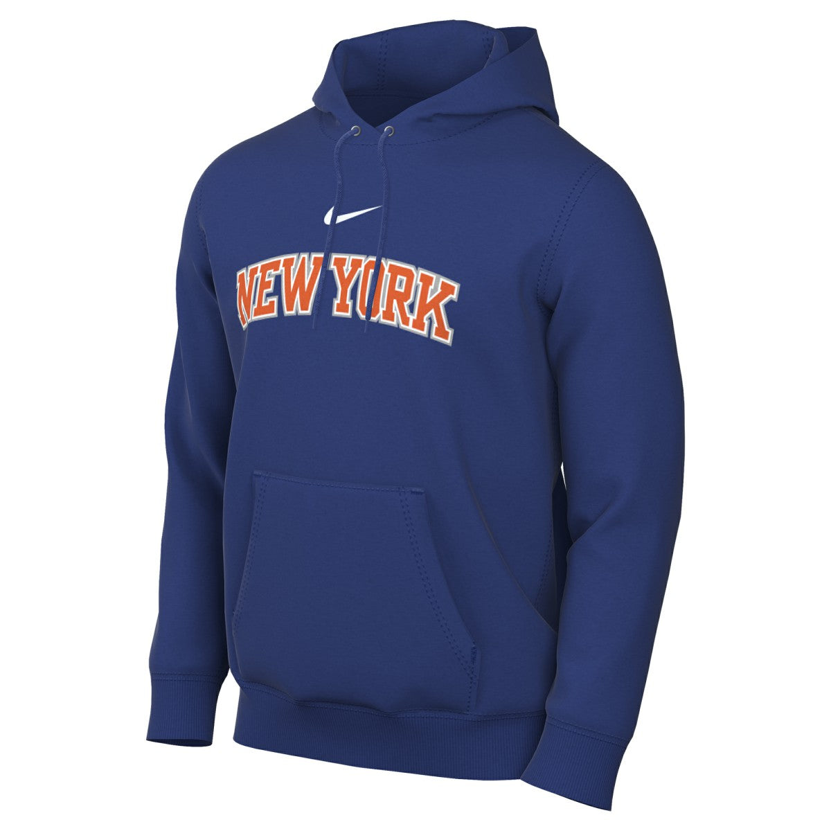 Nike - New York Knicks Sportswear Essential Wordmark Club Hoodie - Blue