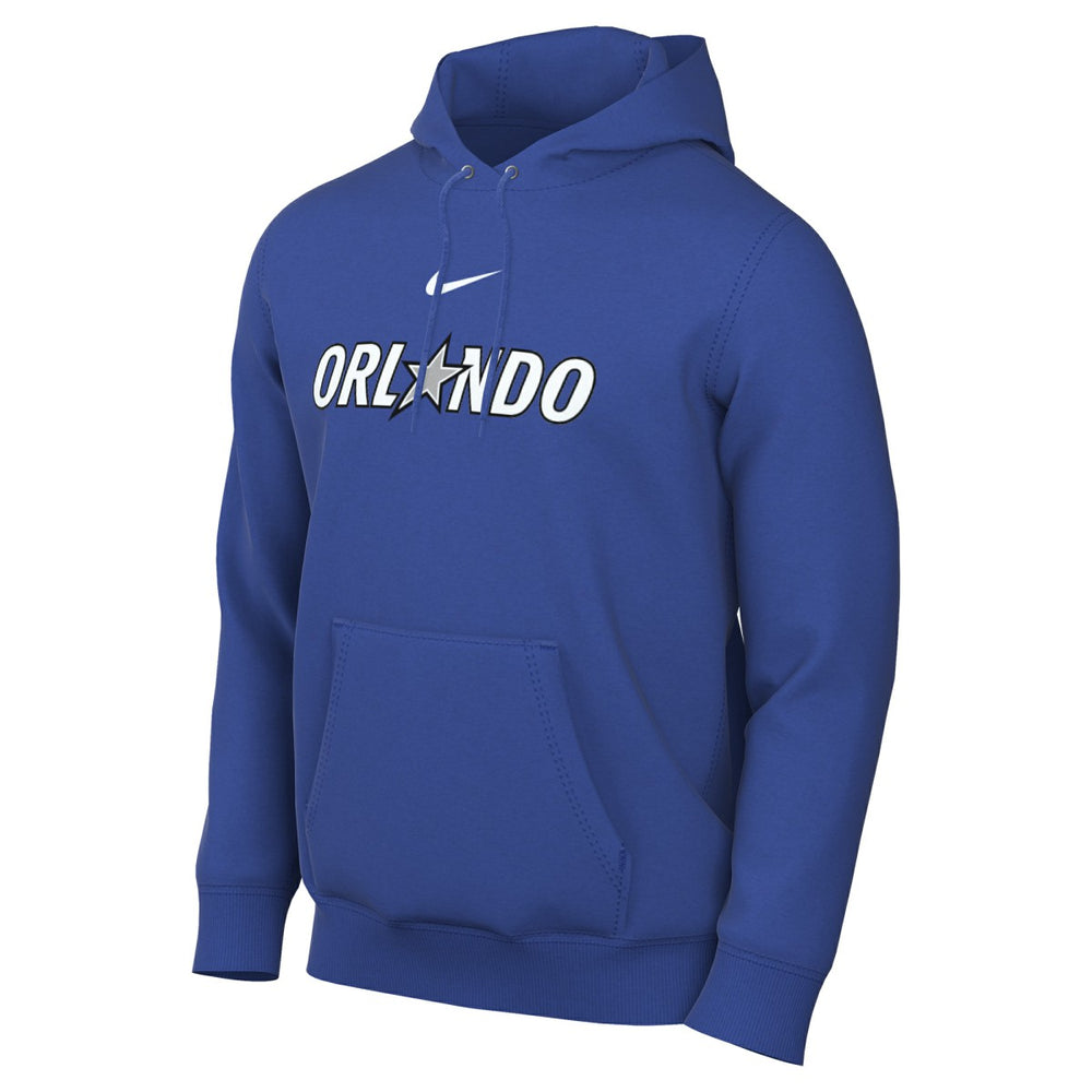 Nike - Orlando Magic Sportswear Essential Wordmark Club Hoodie - Royal