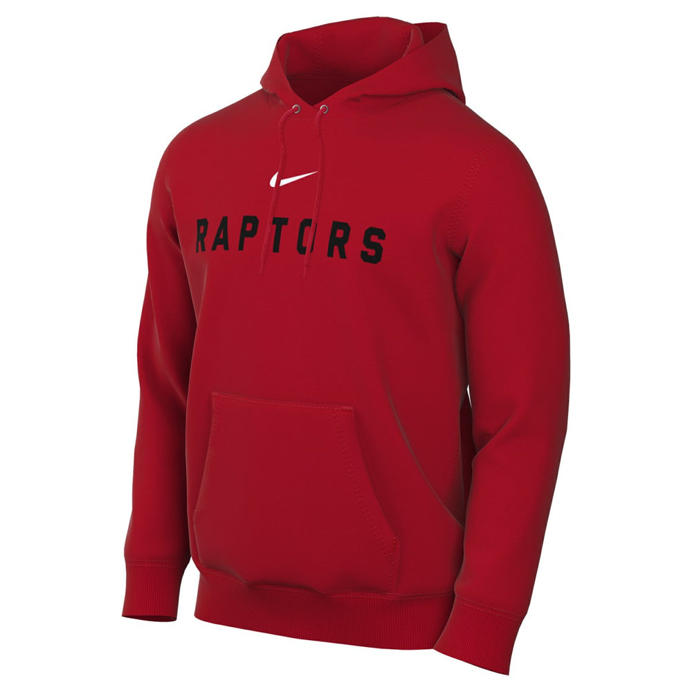 Nike - Toronto Raptors Sportswear Essential Wordmark Club Hoodie - Red