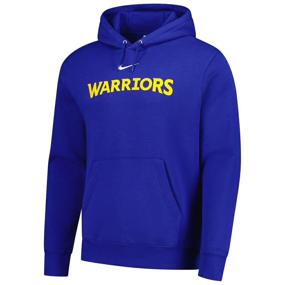 Nike - Golden State Warriors Sportswear Essential Wordmark Club Hoodie - Royal