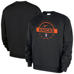 Nike - New York Knicks 2025/26 Authentic Practice Club Sweatshirt - Black