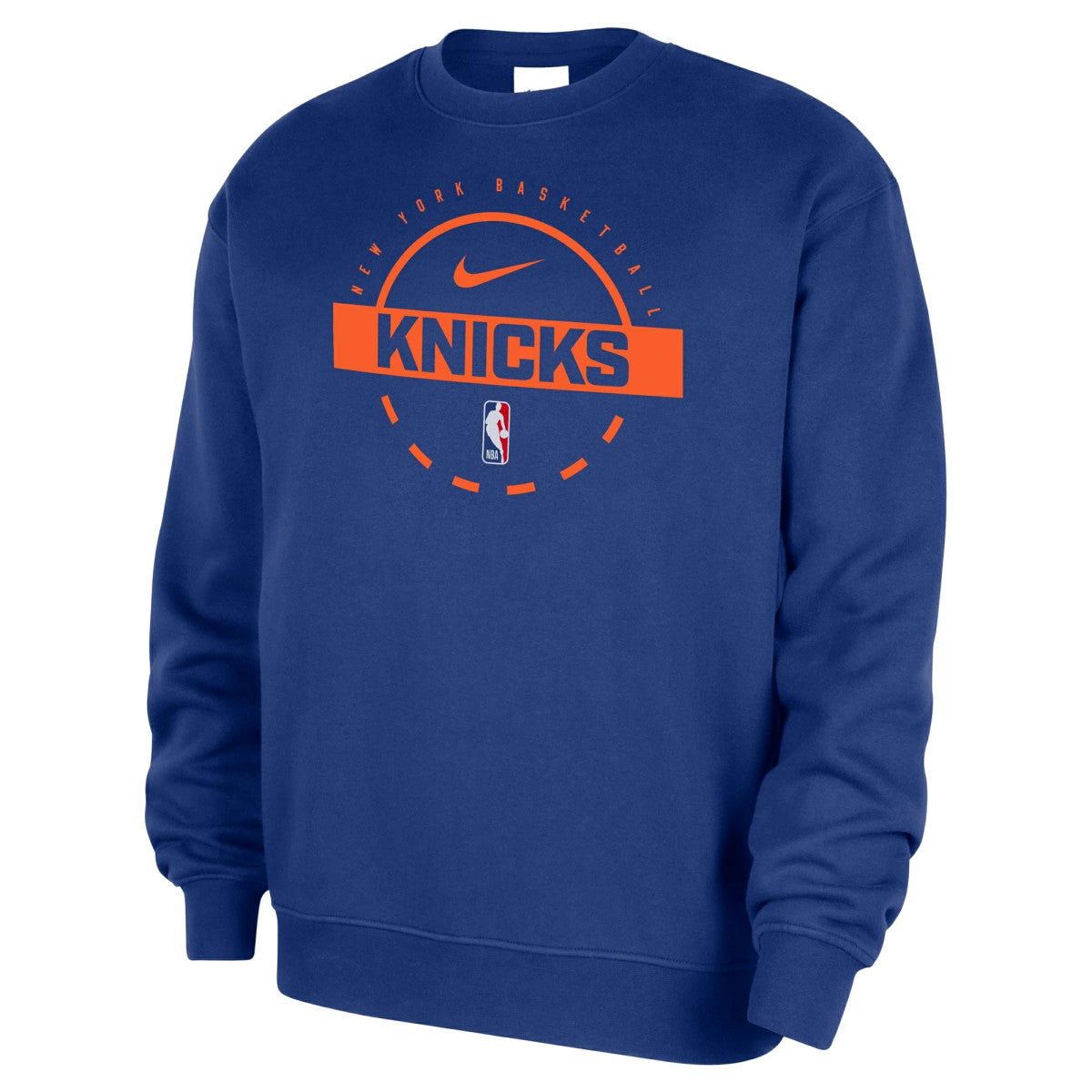Nike - New York Knicks 2025/26 Authentic Practice Club Sweatshirt - Blue