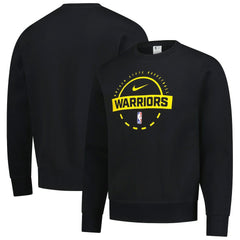 Nike - Golden State Warriors 2025/26 Authentic Practice Club Sweatshirt - Black