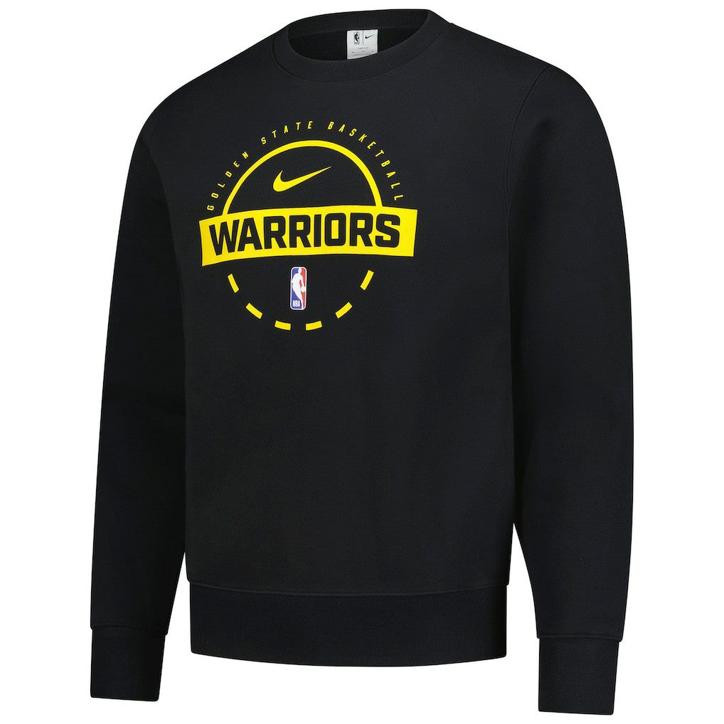 Nike - Golden State Warriors 2025/26 Authentic Practice Club Sweatshirt - Black