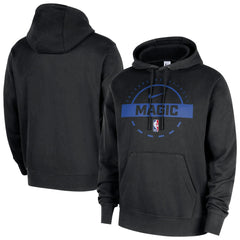 Nike - Orlando Magic 2025/26 Authentic Practice Club Pullover Hoodie - Black