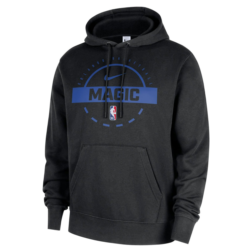 Nike - Orlando Magic 2025/26 Authentic Practice Club Pullover Hoodie - Black