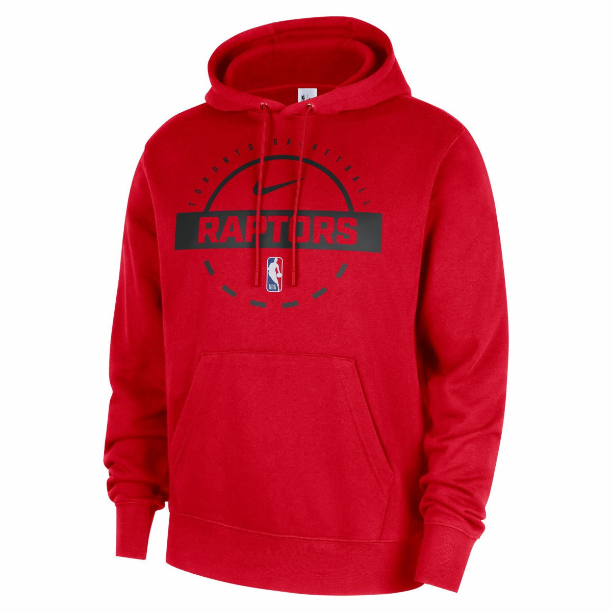 Nike - Toronto Raptors 2025/26 Authentic Practice Club Pullover Hoodie - Red