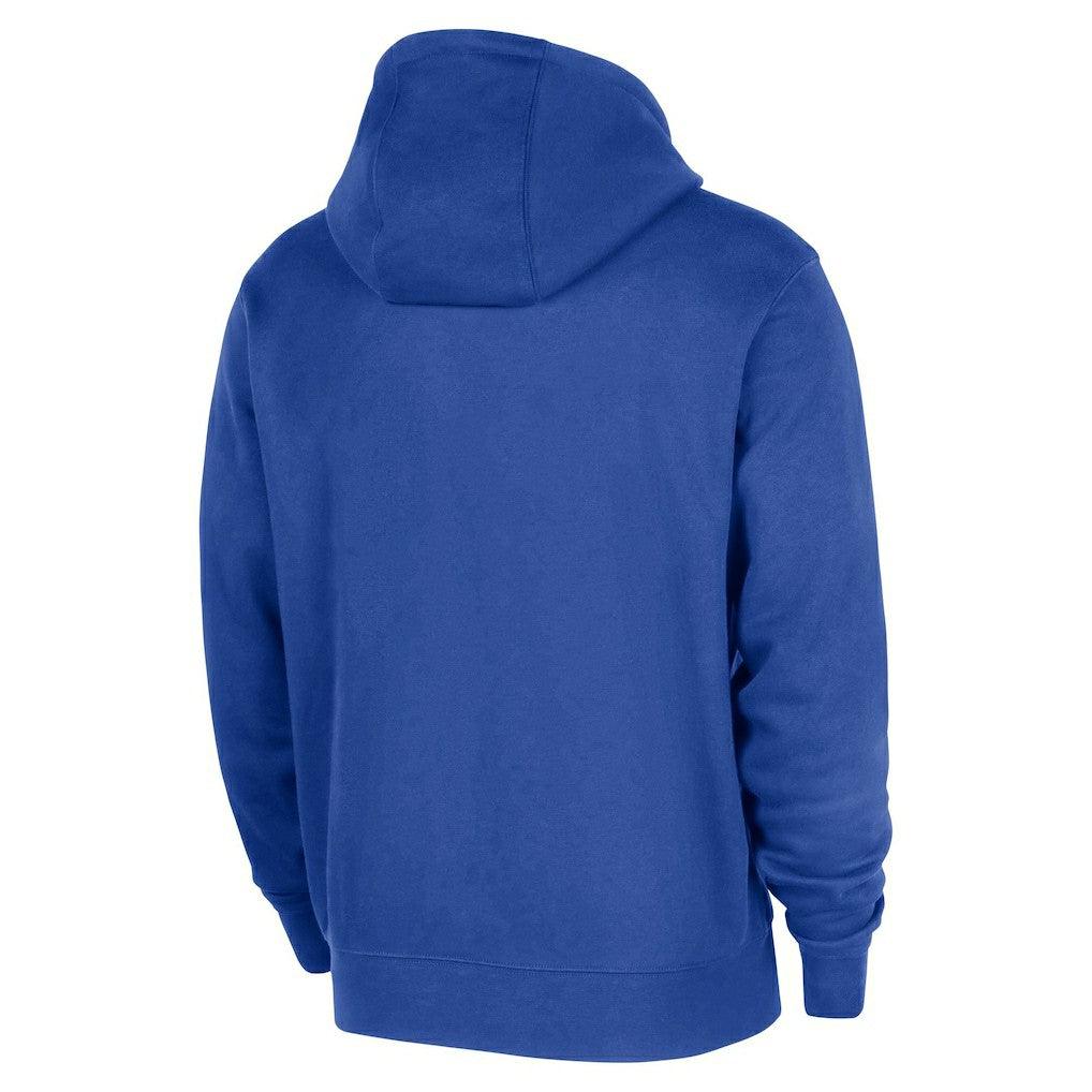 Nike - Dallas Mavericks 2025/26 Authentic Practice Club Pullover Hoodie - Blue