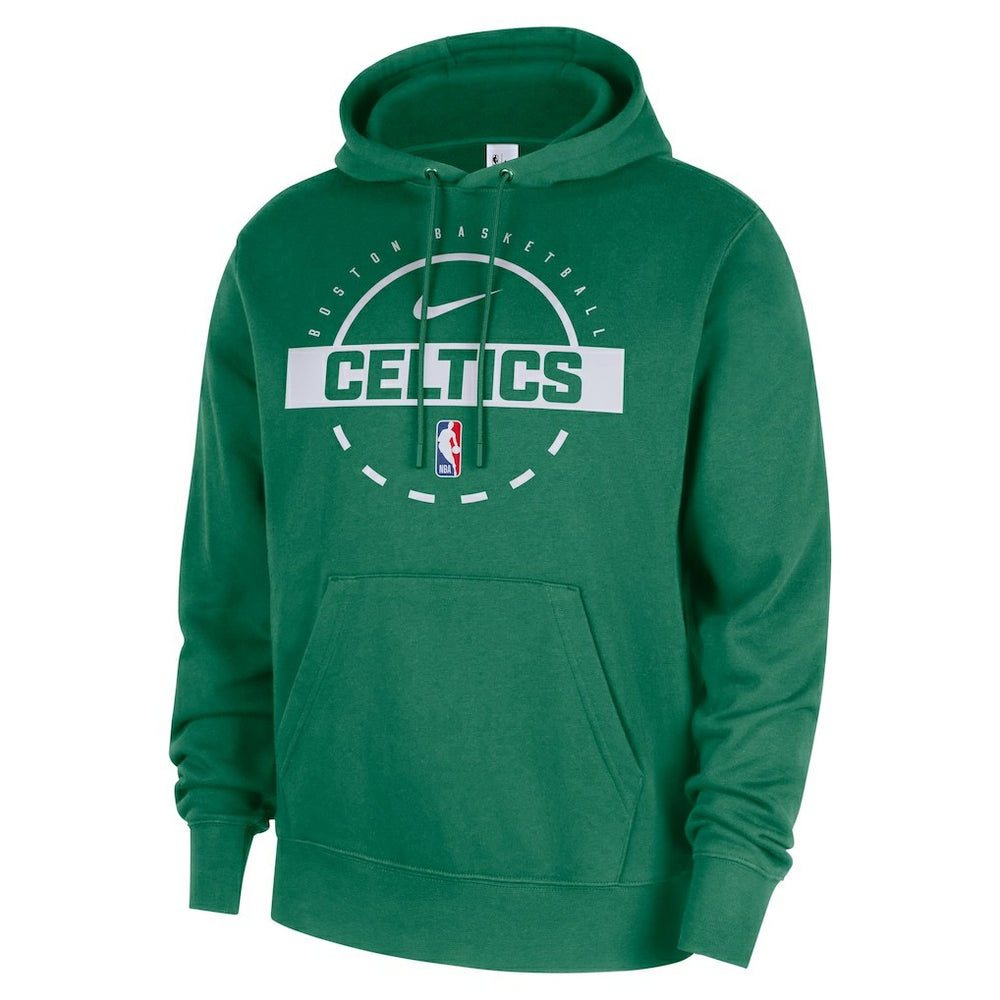Nike - Boston Celtics 2025/26 Authentic Practice Club Pullover Hoodie - Kelly Green