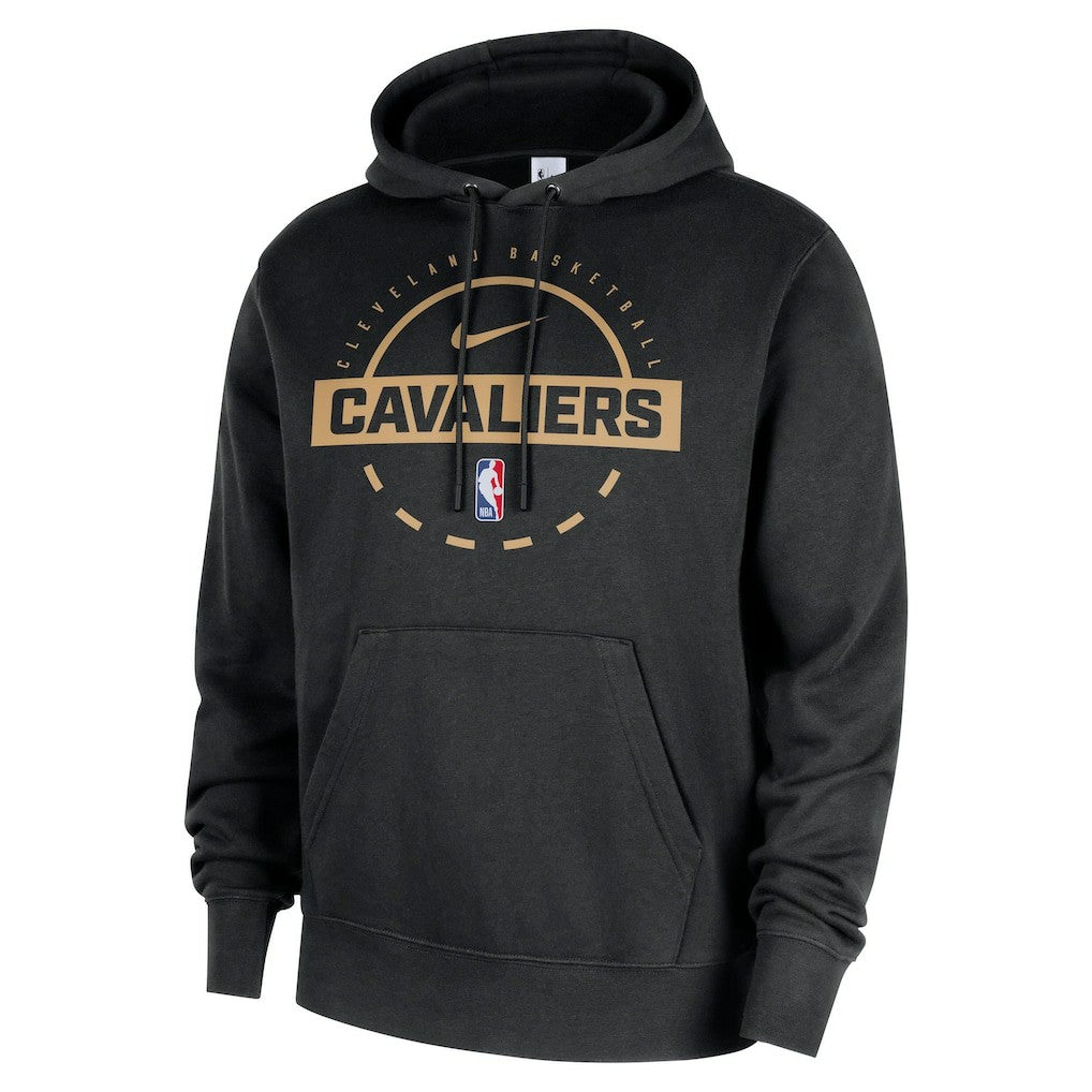 Nike - Cleveland Cavaliers 2025/26 Authentic Practice Club Pullover Hoodie - Black