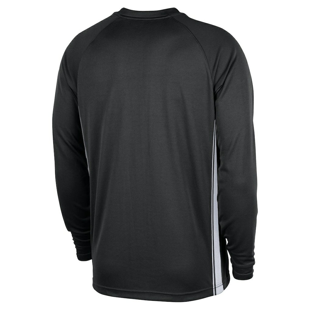 Nike - Brooklyn Nets 2025/26 Authentic Pre-Game Legend Dri-FIT Long Sleeve Shooting Shirt - Black