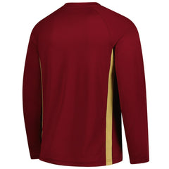 Nike - Cleveland Cavaliers 2025/26 Authentic Pre-Game Legend Dri-FIT Long Sleeve Shooting Shirt - Wine