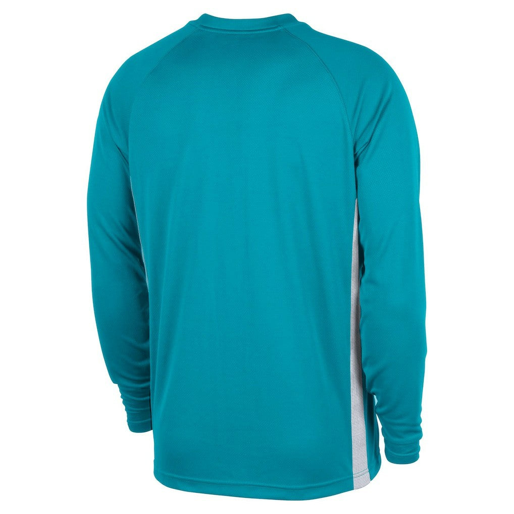 NBA - Charlotte Hornets Jordan Brand 2025/26 Authentic Pre-Game Legend Dri-FIT Long Sleeve Shooting Shirt - Teal