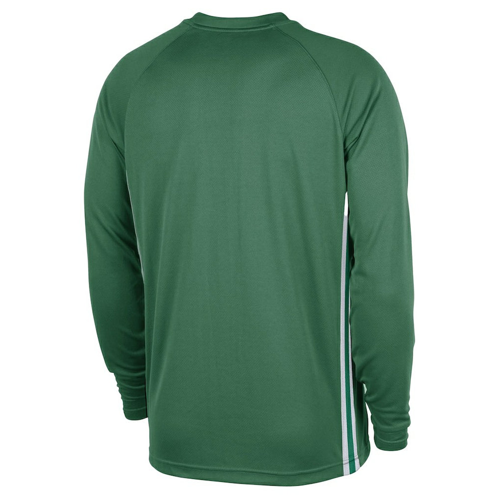 Nike - Boston Celtics 2025/26 Authentic Pre-Game Legend Dri-FIT Long Sleeve Shooting Shirt - Kelly Green