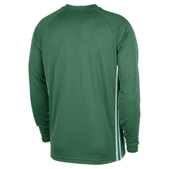 Nike - Boston Celtics 2025/26 Authentic Pre-Game Legend Dri-FIT Long Sleeve Shooting Shirt - Kelly Green