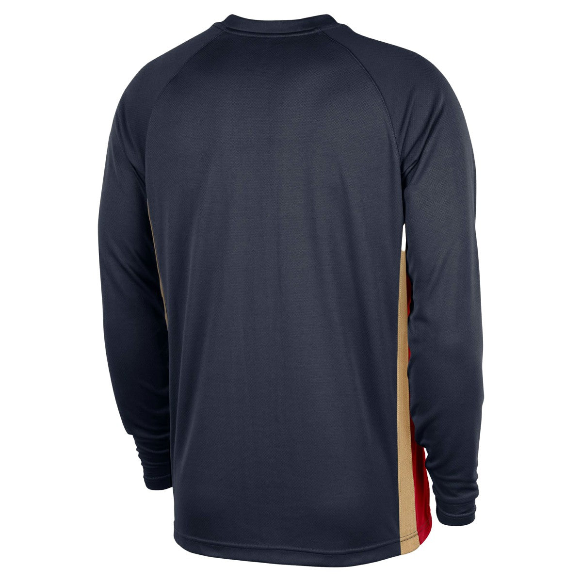 Nike - New Orleans Pelicans 2025/26 Authentic Pre-Game Legend Dri-FIT Long Sleeve Shooting Shirt - Navy