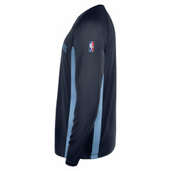 Nike - Memphis Grizzlies 2025/26 Authentic Pre-Game Legend Dri-FIT Long Sleeve Shooting Shirt - Navy