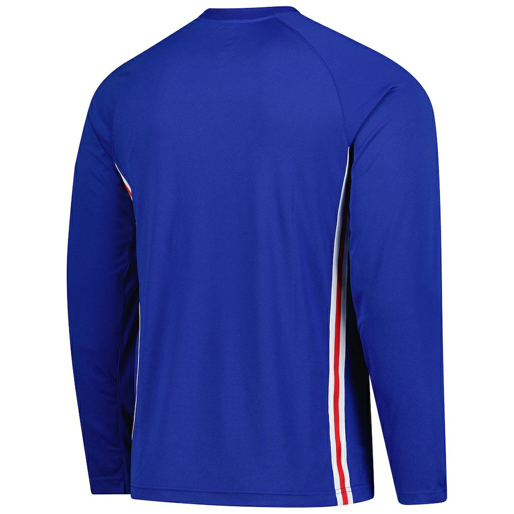 Nike - Philadelphia 76ers 2025/26 Authentic Pre-Game Legend Dri-FIT Long Sleeve Shooting Shirt - Royal