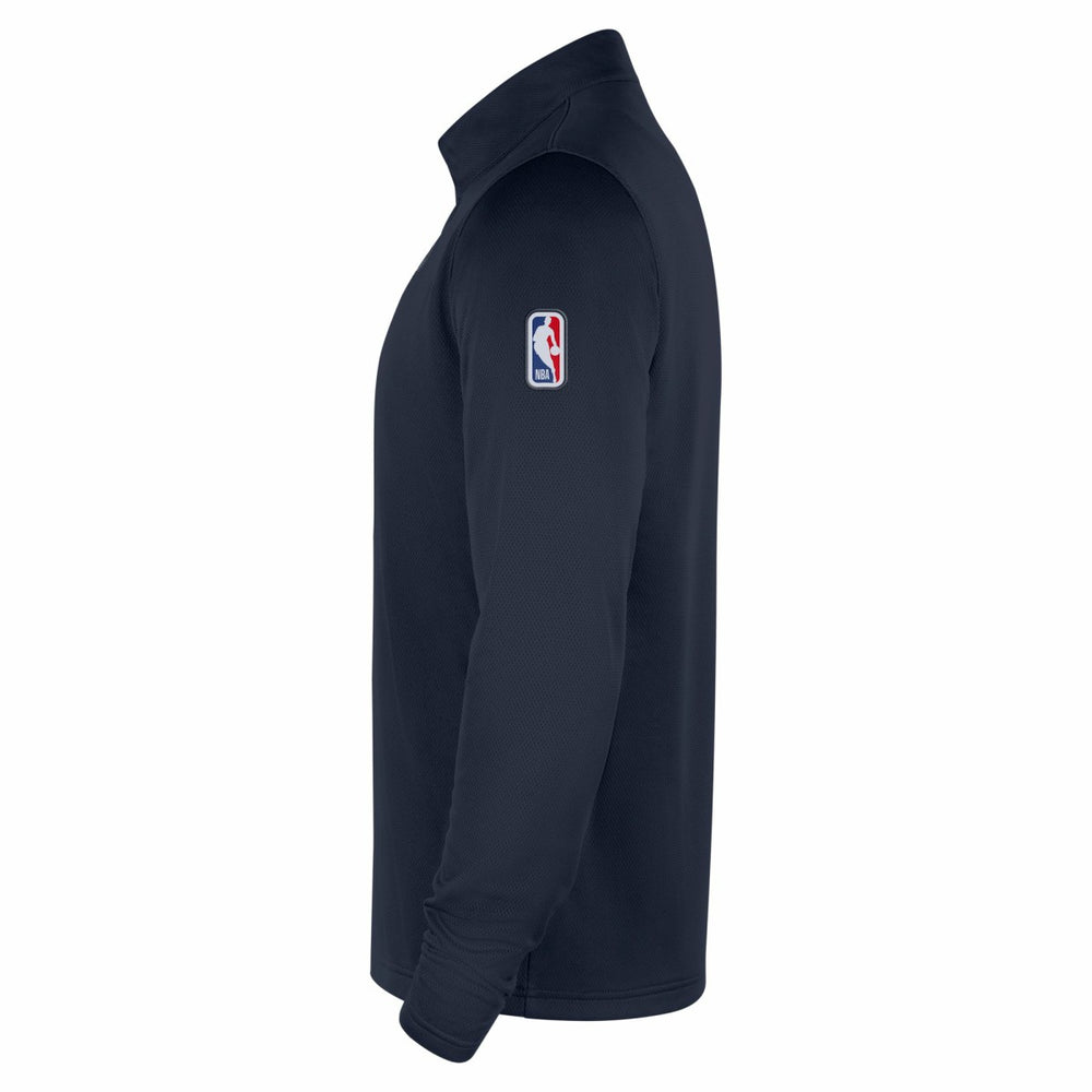 Nike - Minnesota Timberwolves 2025/26 Authentic Coaches Quarter-Zip Dri-Fit Top - Navy
