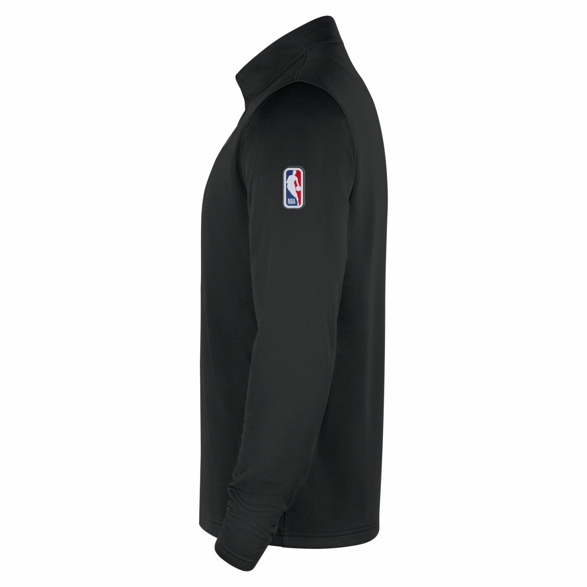 Nike - New York Knicks 2025/26 Authentic Coaches Quarter-Zip Dri-Fit Top - Black