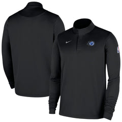 Nike - Orlando Magic 2025/26 Authentic Coaches Quarter-Zip Dri-Fit Top - Black