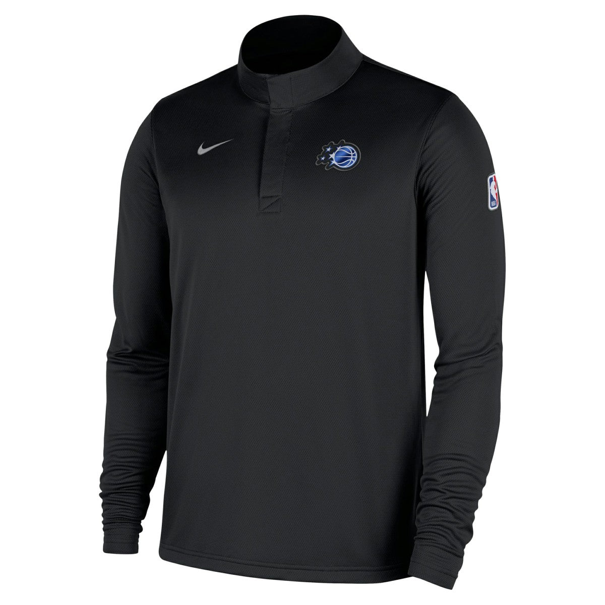 Nike - Orlando Magic 2025/26 Authentic Coaches Quarter-Zip Dri-Fit Top - Black