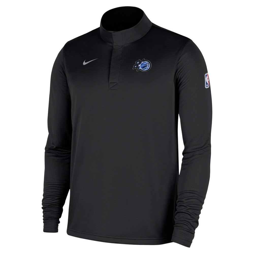 Nike - Orlando Magic 2025/26 Authentic Coaches Quarter-Zip Dri-Fit Top - Black