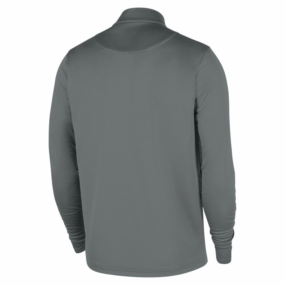 Nike - San Antonio Spurs 2025/26 Authentic Coaches Quarter-Zip Dri-Fit Top - Silver
