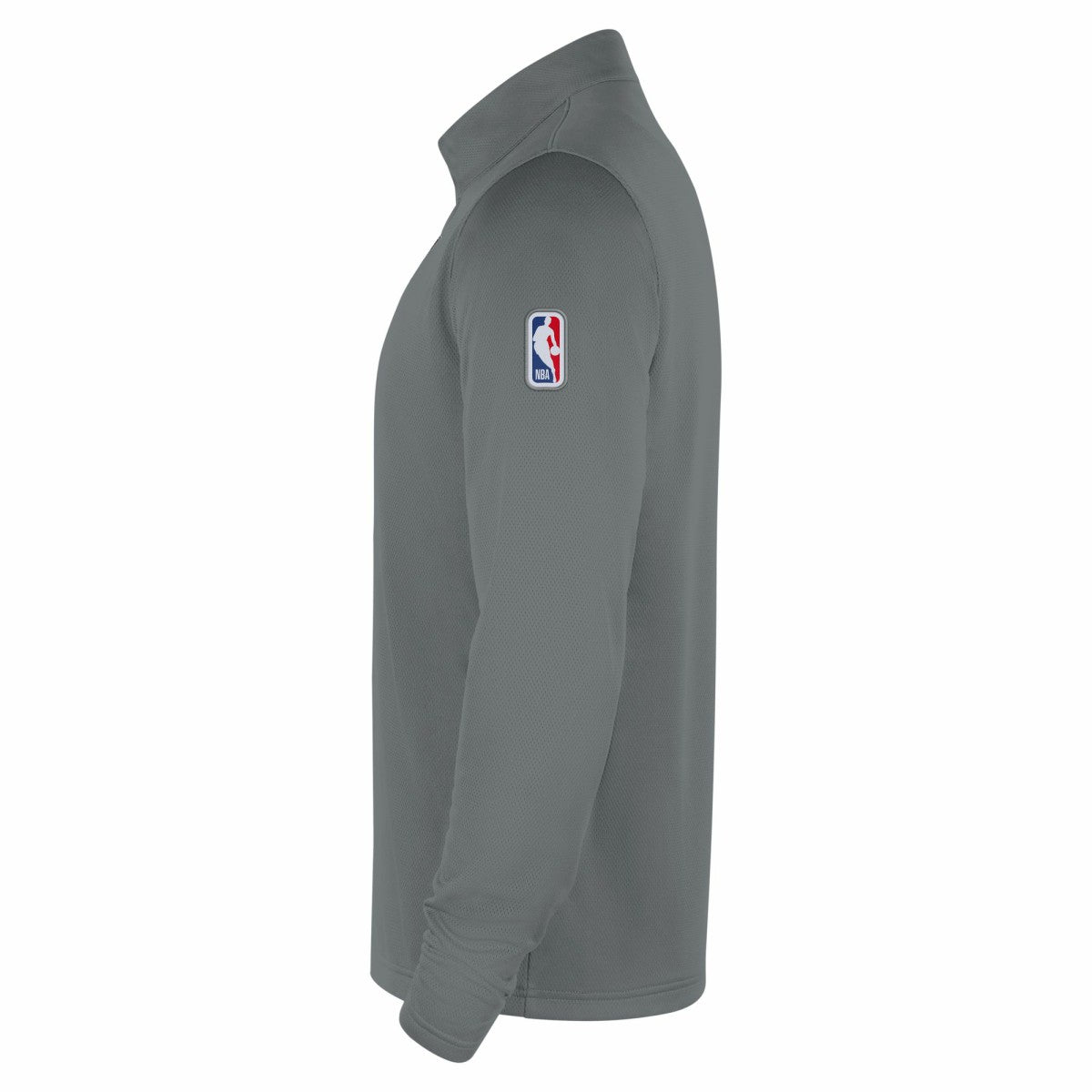 Nike - San Antonio Spurs 2025/26 Authentic Coaches Quarter-Zip Dri-Fit Top - Silver