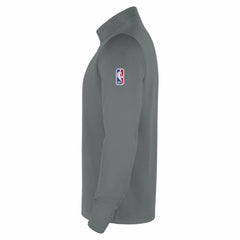 Nike - San Antonio Spurs 2025/26 Authentic Coaches Quarter-Zip Dri-Fit Top - Silver