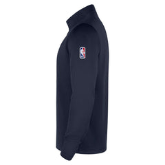 Nike - Memphis Grizzlies 2025/26 Authentic Coaches Quarter-Zip Dri-Fit Top - Navy