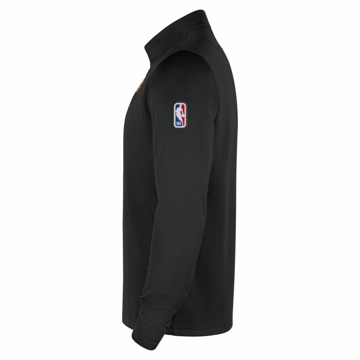 Nike - Phoenix Suns 2025/26 Authentic Coaches Quarter-Zip Dri-Fit Top - Black