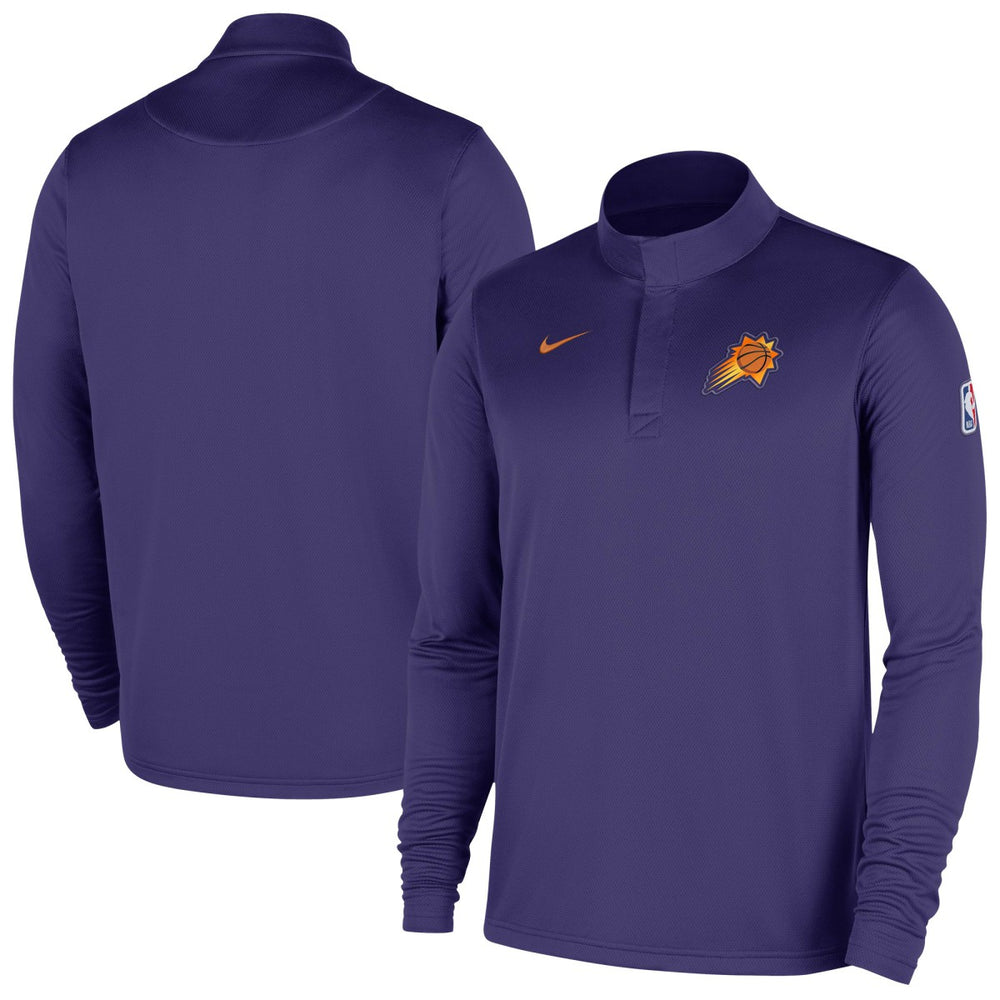 Nike - Phoenix Suns 2025/26 Authentic Coaches Quarter-Zip Dri-Fit Top - Purple