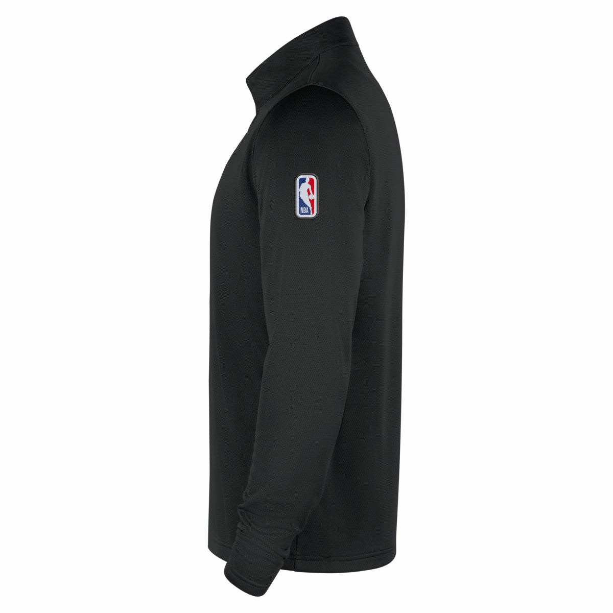 Nike - Portland Trail Blazers 2025/26 Authentic Coaches Quarter-Zip Dri-Fit Top - Black