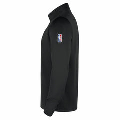 Nike - Milwaukee Bucks 2025/26 Authentic Coaches Quarter-Zip Dri-Fit Top - Black