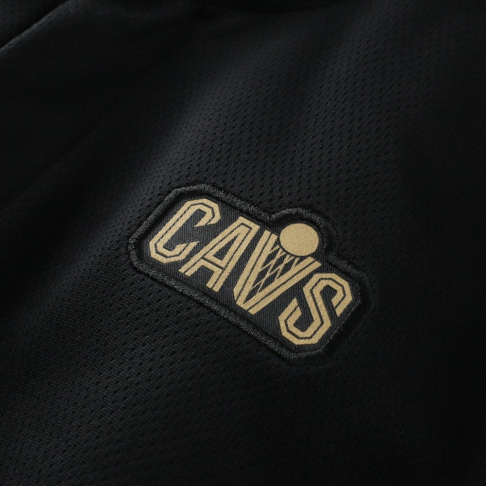 Nike - Cleveland Cavaliers 2025/26 Authentic Coaches Quarter-Zip Dri-Fit Top - Black
