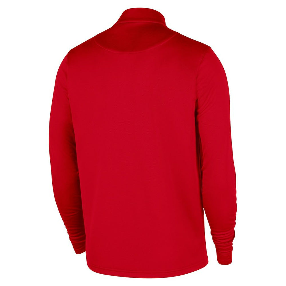 Nike - Chicago Bulls 2025/26 Authentic Coaches Quarter-Zip Dri-Fit Top - Red